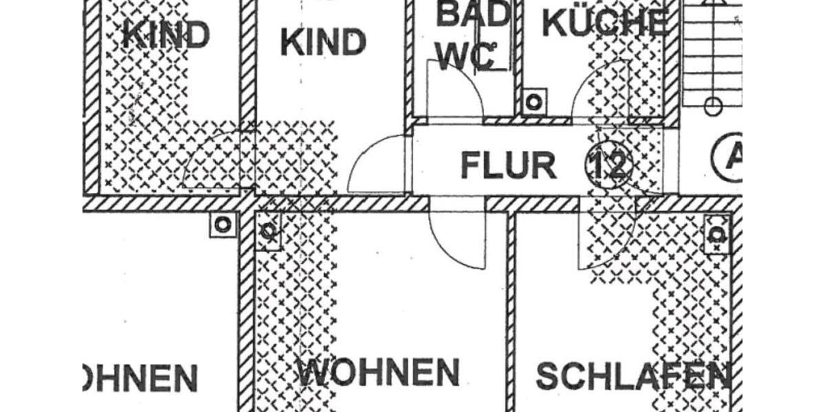 Etagenwohnung Rudolstadt - 4 Zimmer, 71 m&sup2;, 700&euro; | Angebot:24312751