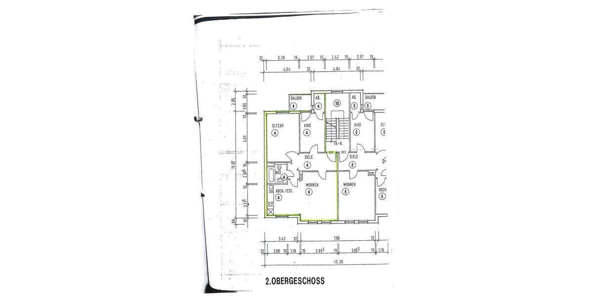 Etagenwohnung Jena Nord - 3 Zimmer, 72 m&sup2;, 249.000&euro; | Angebot:25997357