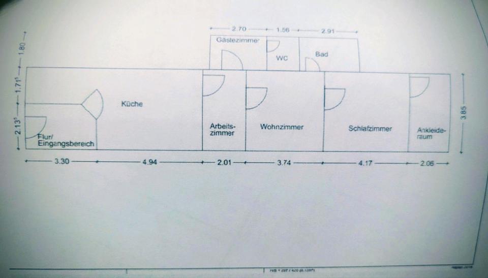 Erdgeschoßwohnung Apolda - 3.5 Zimmer, 95 m&sup2;, 100.000&euro; | Angebot:24517298