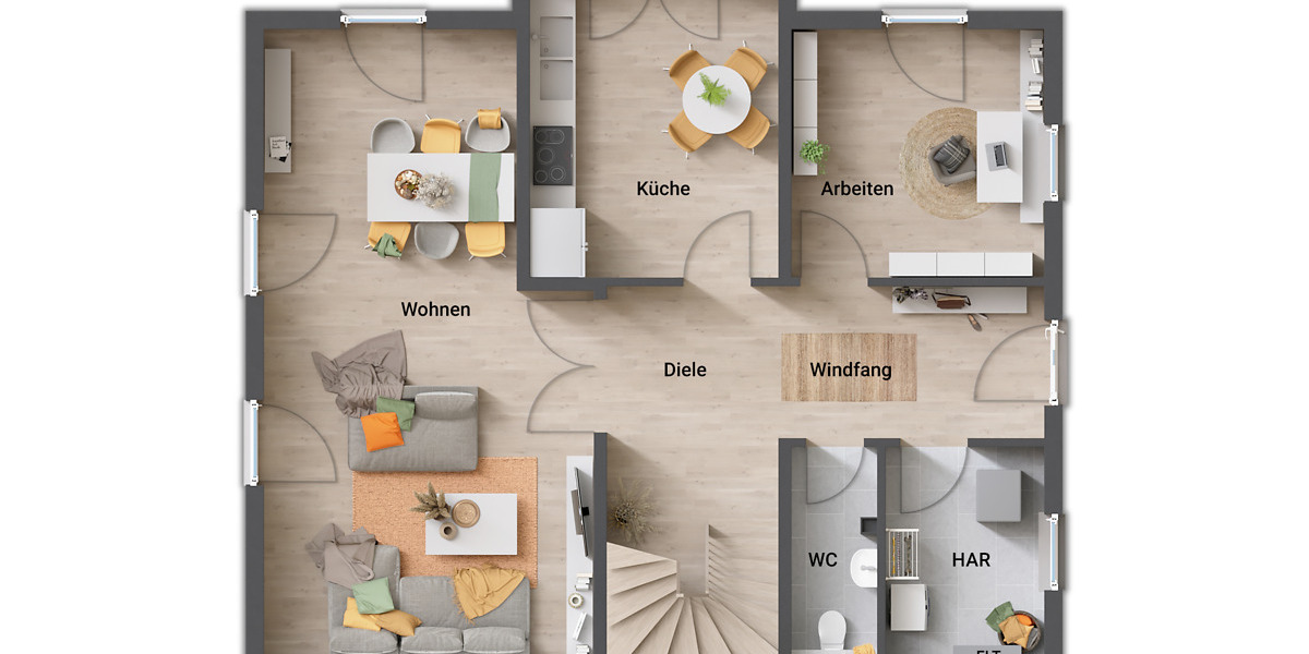 Einfamilienhaus Alperstedt - 6 Zimmer, 161 m&sup2;, 486.440&euro; | Angebot:25802768