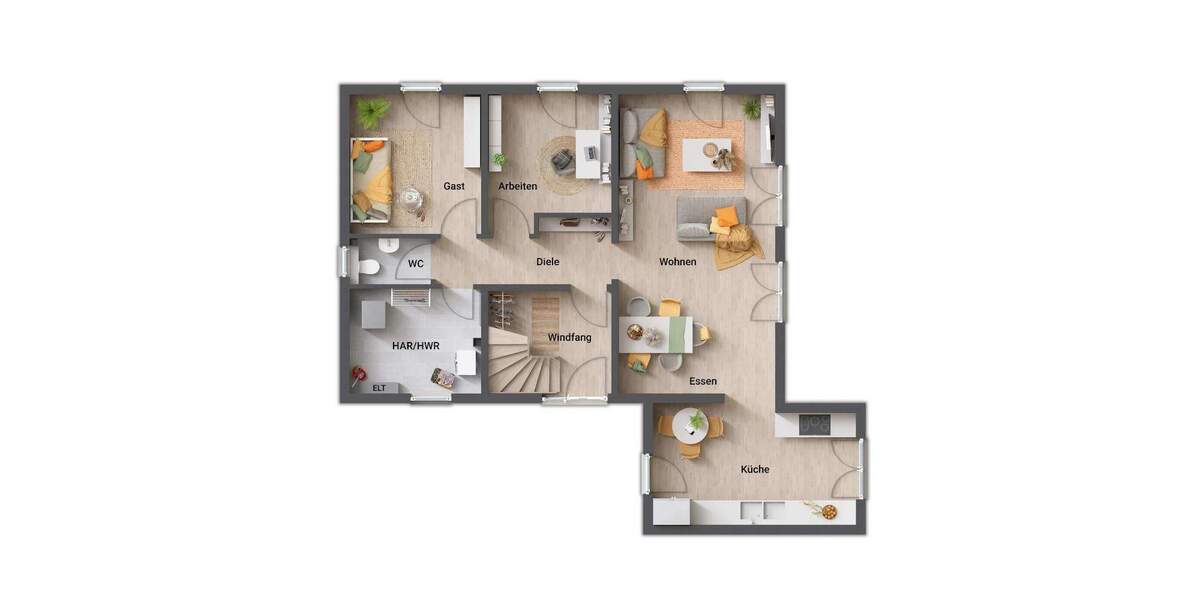 Einfamilienhaus Walschleben - 5 Zimmer, 152 m&sup2;, 276.860&euro; | Angebot:25821386