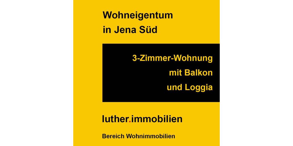 Etagenwohnung Jena Ammerbach - 3 Zimmer, 67 m&sup2;, 319.000&euro; | Angebot:26657337