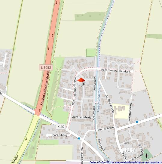 Etagenwohnung Erfurt / Urbich Urbich - 2 Zimmer, 51 m&sup2;, 582&euro; | Angebot:26568893