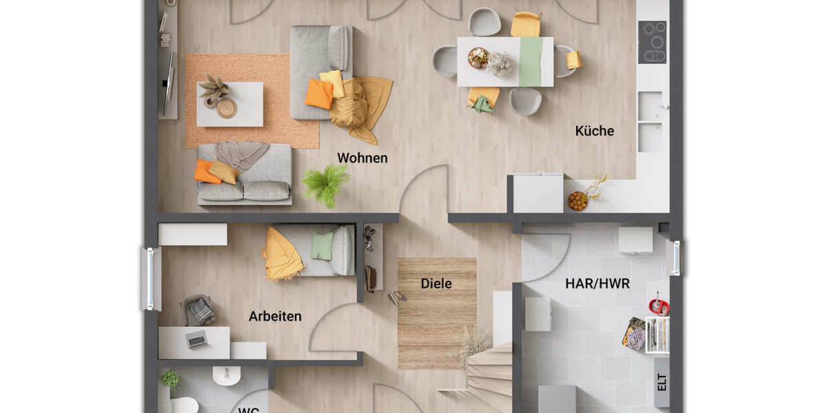 Einfamilienhaus Walschleben - 4 Zimmer, 136 m&sup2;, 269.160&euro; | Angebot:25700410