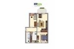 Etagenwohnung Stadtilm - 3 Zimmer, 57 m&sup2;, 360&euro; | Angebot:26585104