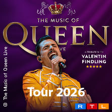 The Music Of Queen - Live - Tour 2026 02.05.2026 Messe Erfurt