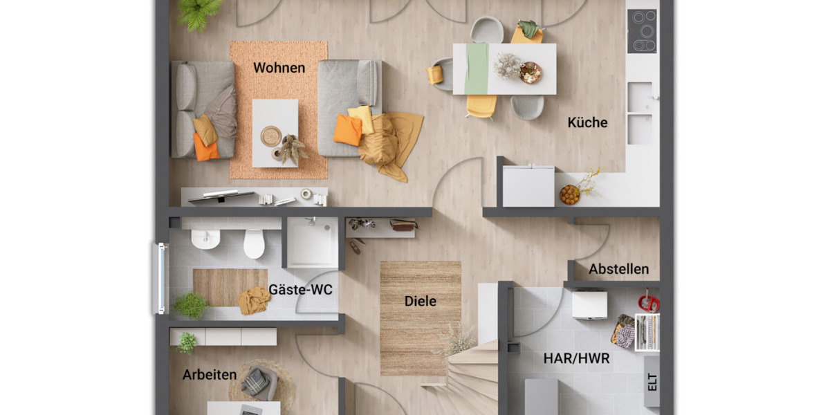 Einfamilienhaus Schloßvippach - 4 Zimmer, 119 m&sup2;, 242.020&euro; | Angebot:25691475