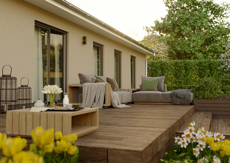 Bungalow Kranichborn Kranichborn - 5 Zimmer, 130 m&sup2;, 358.230&euro; | Angebot:25802716