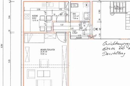 Wohnung Stadtilm - 1 Zimmer, 39 m&sup2;, 173&euro; | Angebot:26165231