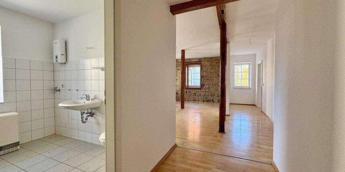 Etagenwohnung Kapellendorf - 2 Zimmer, 60 m&sup2;, 572&euro; | Angebot:25727749