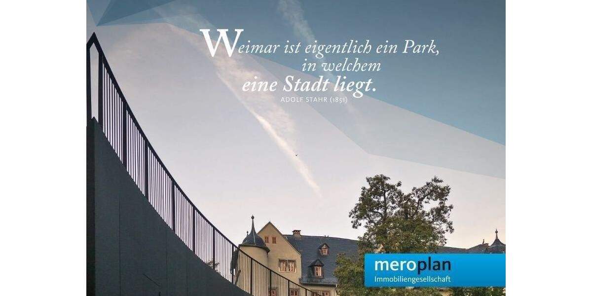 Etagenwohnung Weimar Westvorstadt - 2 Zimmer, 139.500&euro; | Angebot:25661205
