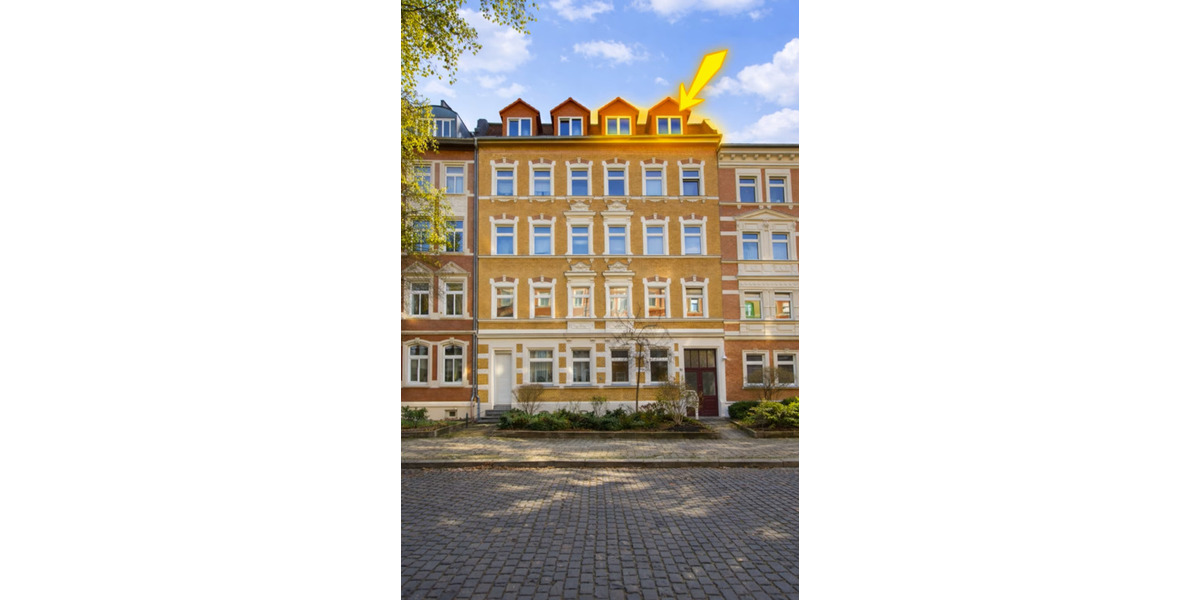 Etagenwohnung Erfurt Löbervorstadt - 2 Zimmer, 52 m&sup2;, 169.000&euro; | Angebot:26015393