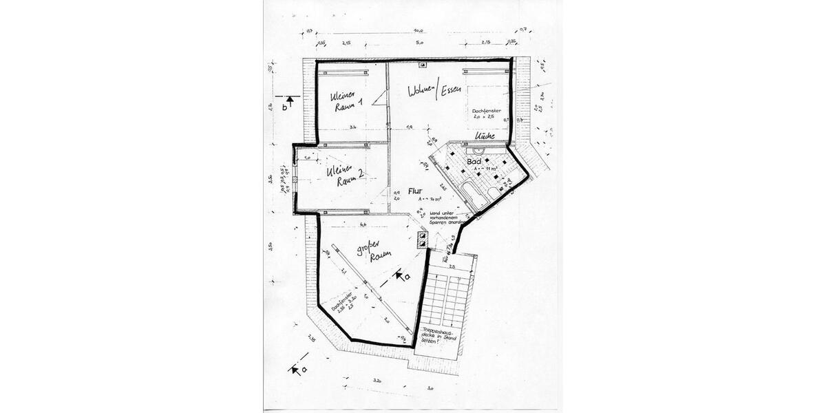 Dachgeschoßwohnung Erfurt Johannesvorstadt - 3 Zimmer, 95 m&sup2;, 715&euro; | Angebot:25539498