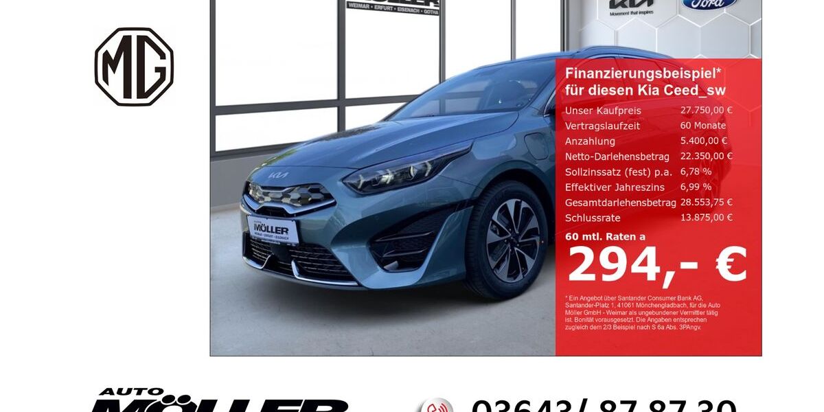 Kia ceed Sportswagon 12.800 km 27.750 &euro; Weimar 99425
