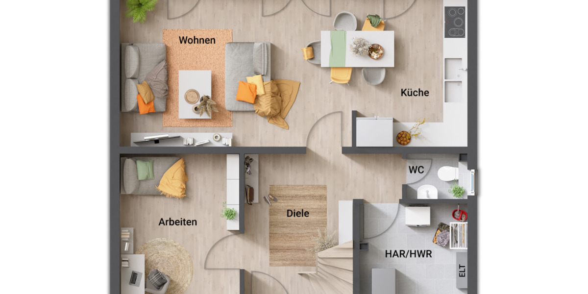 Einfamilienhaus Schloßvippach - 4 Zimmer, 119 m&sup2;, 242.020&euro; | Angebot:25691475