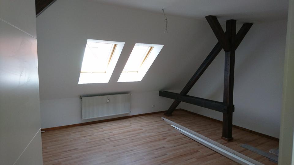 Dachgeschoßwohnung Erfurt Johannesplatz - 4 Zimmer, 130 m&sup2;, 1.300&euro; | Angebot:26619946