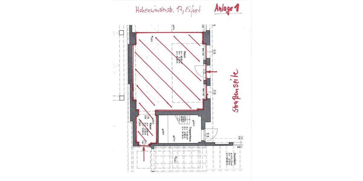 Gewerbeobjekt Erfurt Johannesplatz - 520&euro; | Angebot:26041815