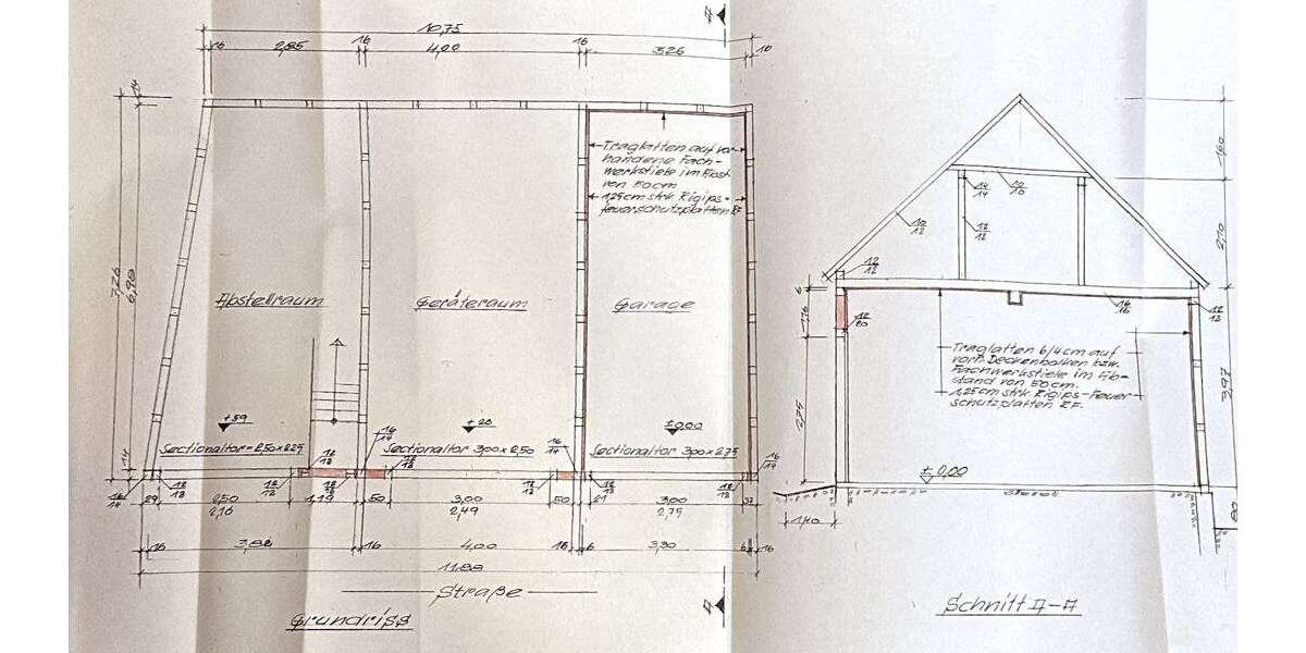 Scheune mit Doppelgarage und Schlachthaus in Niederkrossen - Garagen / Stellplätze Uhlstädt-Kirchhasel Kirchhasel | Angebot:19040127