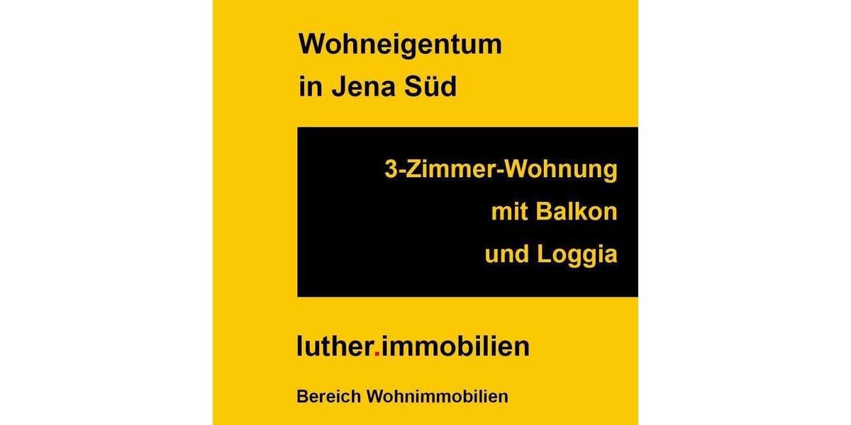 Etagenwohnung Jena Ammerbach - 3 Zimmer, 67 m&sup2;, 319.000&euro; | Angebot:25732300