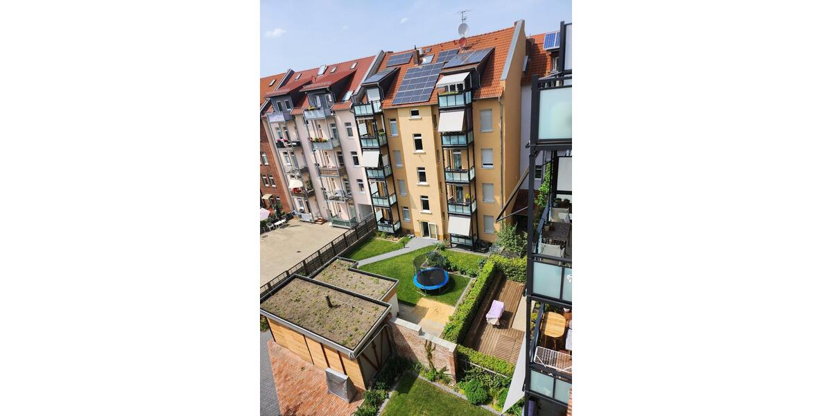 Dachgeschoßwohnung Erfurt Johannesplatz - 4 Zimmer, 130 m&sup2;, 1.300&euro; | Angebot:26619946