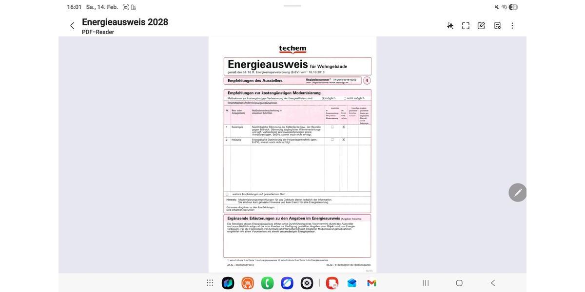 Dachgeschoßwohnung Erfurt Gispersleben - 2 Zimmer, 60 m&sup2;, 660&euro; | Angebot:25956352