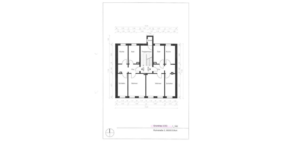 Mehrfamilienhaus, Wohnhaus Erfurt Johannesvorstadt - 15 Zimmer, 412 m&sup2;, 880.000&euro; | Angebot:26023772