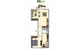 Etagenwohnung Stadtilm - 3 Zimmer, 58 m&sup2;, 317&euro; | Angebot:26563048
