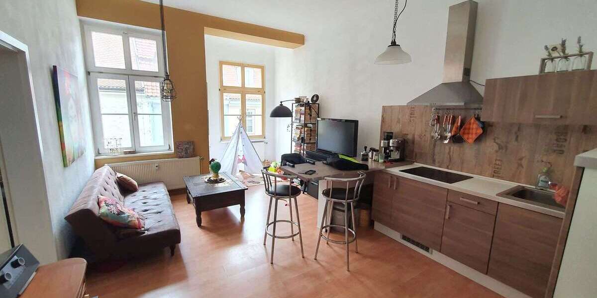 Etagenwohnung Erfurt Altstadt - 2 Zimmer, 55 m&sup2;, 595&euro; | Angebot:26102839
