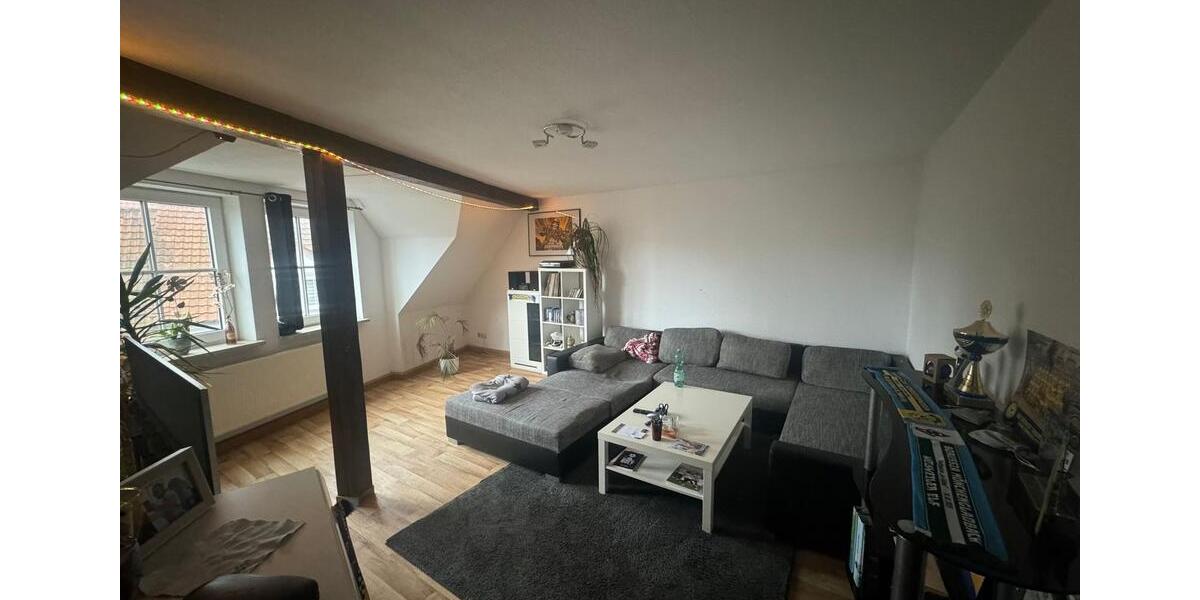 Dachgeschoßwohnung Erfurt Johannesplatz - 3 Zimmer, 100 m&sup2;, 590&euro; | Angebot:26056121