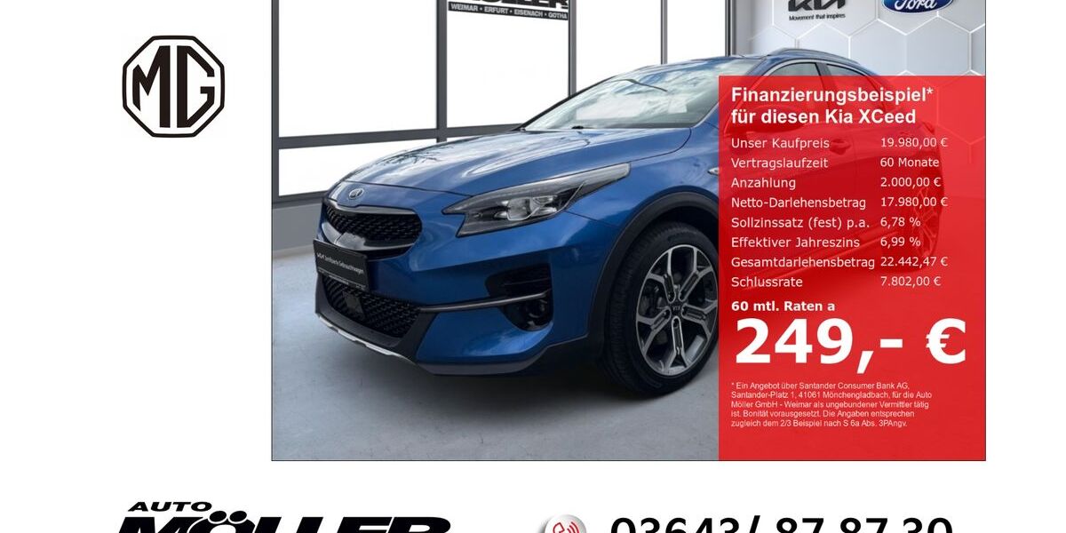 Kia XCeed 64.918 km 19.980 &euro; Weimar 99425