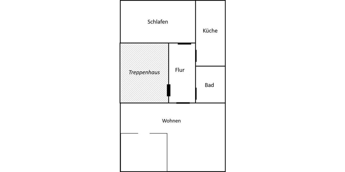Etagenwohnung Kahla - 2.5 Zimmer, 68 m&sup2;, 650&euro; | Angebot:26575969