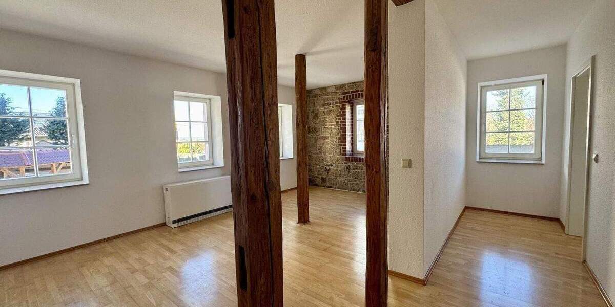 Etagenwohnung Kapellendorf - 2 Zimmer, 60 m&sup2;, 572&euro; | Angebot:25727749