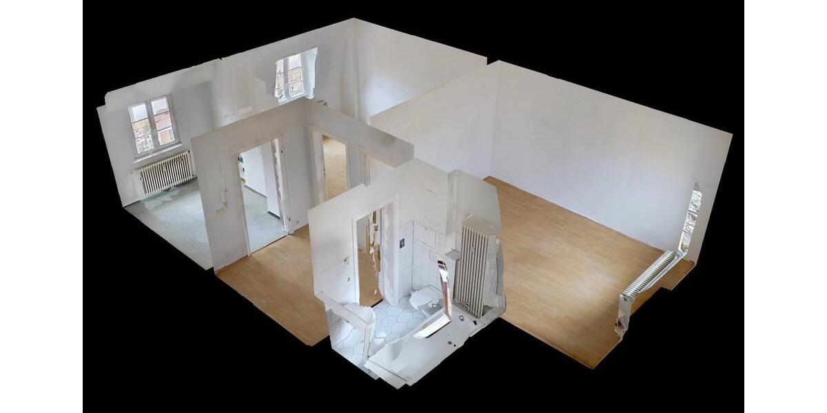 Dachgeschoßwohnung Weimar - 2 Zimmer, 44 m&sup2;, 369&euro; | Angebot:26003720