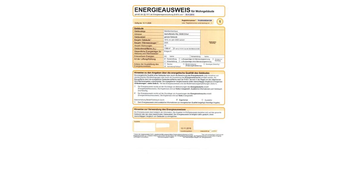 Dachgeschoßwohnung Erfurt Johannesvorstadt - 3 Zimmer, 95 m&sup2;, 740&euro; | Angebot:25539498