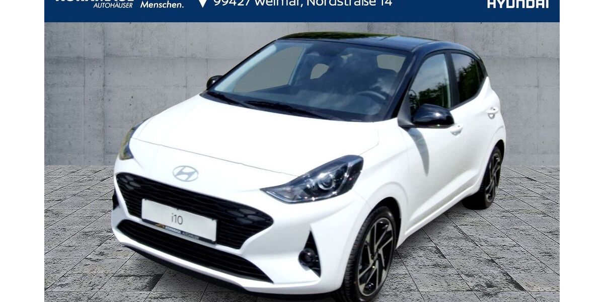 Hyundai i10 6.000 km 18.908 &euro; Weimar 99427