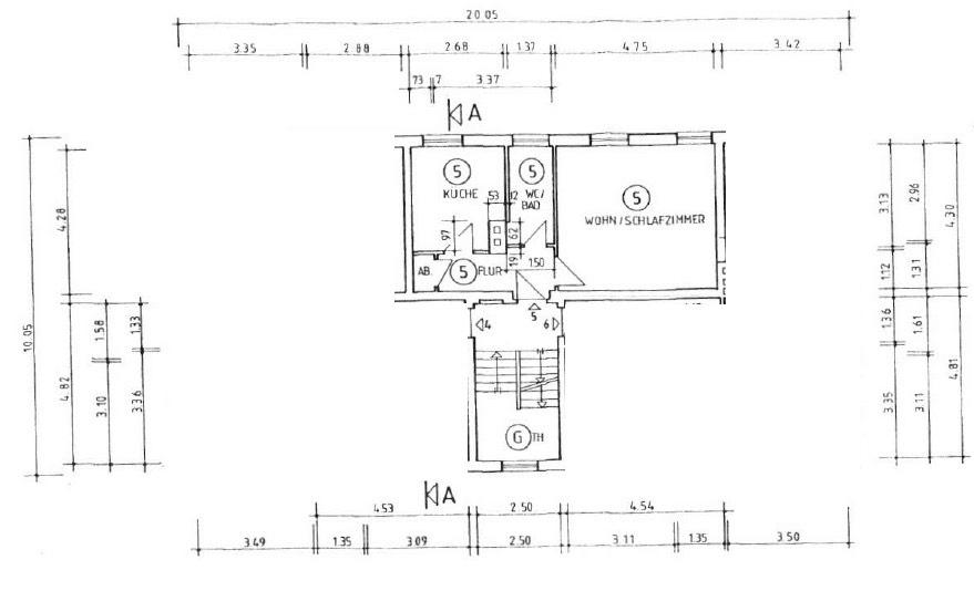 Erdgeschoßwohnung Dornburg-Camburg Camburg - 1 Zimmer, 36 m&sup2;, 440&euro; | Angebot:25257933