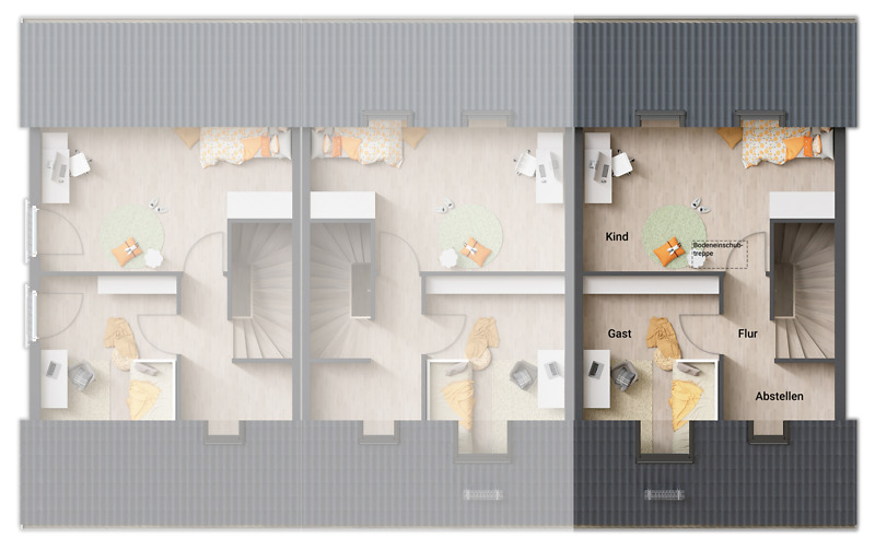 Reihenendhaus Erfurt Stotternheim - 5 Zimmer, 134 m&sup2;, 381.460&euro; | Angebot:25707248