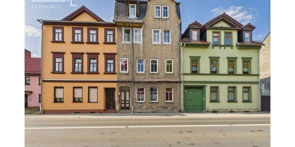 Mehrfamilienhaus, Wohnhaus Rudolstadt Zentrum - 1 Zimmer, 191 m&sup2;, 89.000&euro; | Angebot:25798641