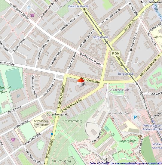 Gewerbeobjekt Erfurt Andreasvorstadt - 1.100&euro; | Angebot:25440701