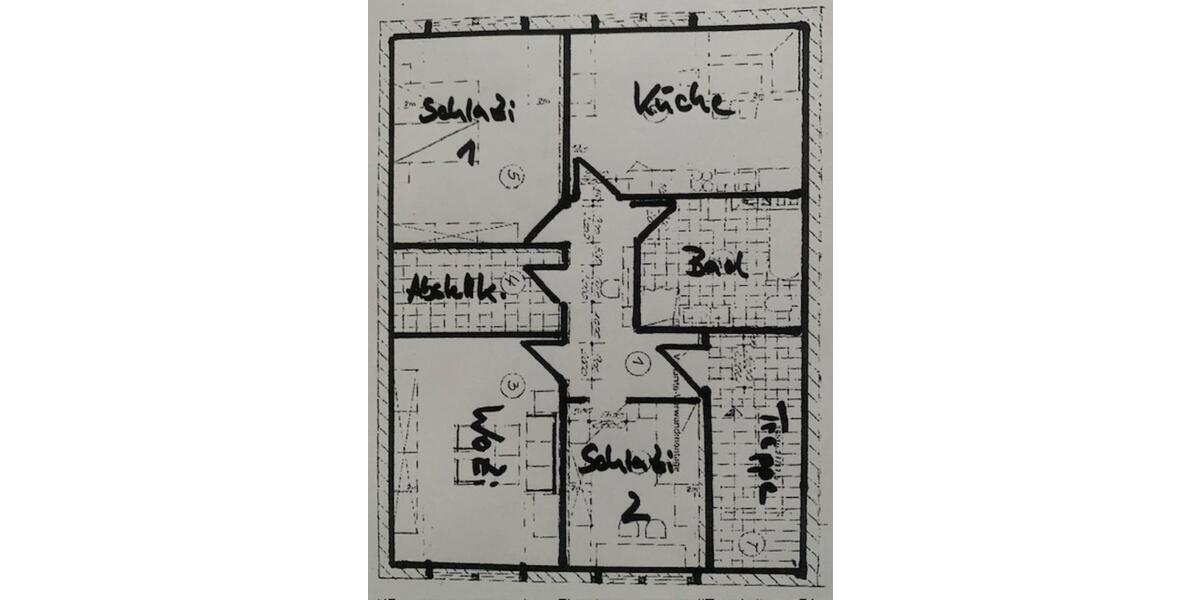 Dachgeschoßwohnung Apolda - 3 Zimmer, 92 m&sup2;, 810&euro; | Angebot:25540086