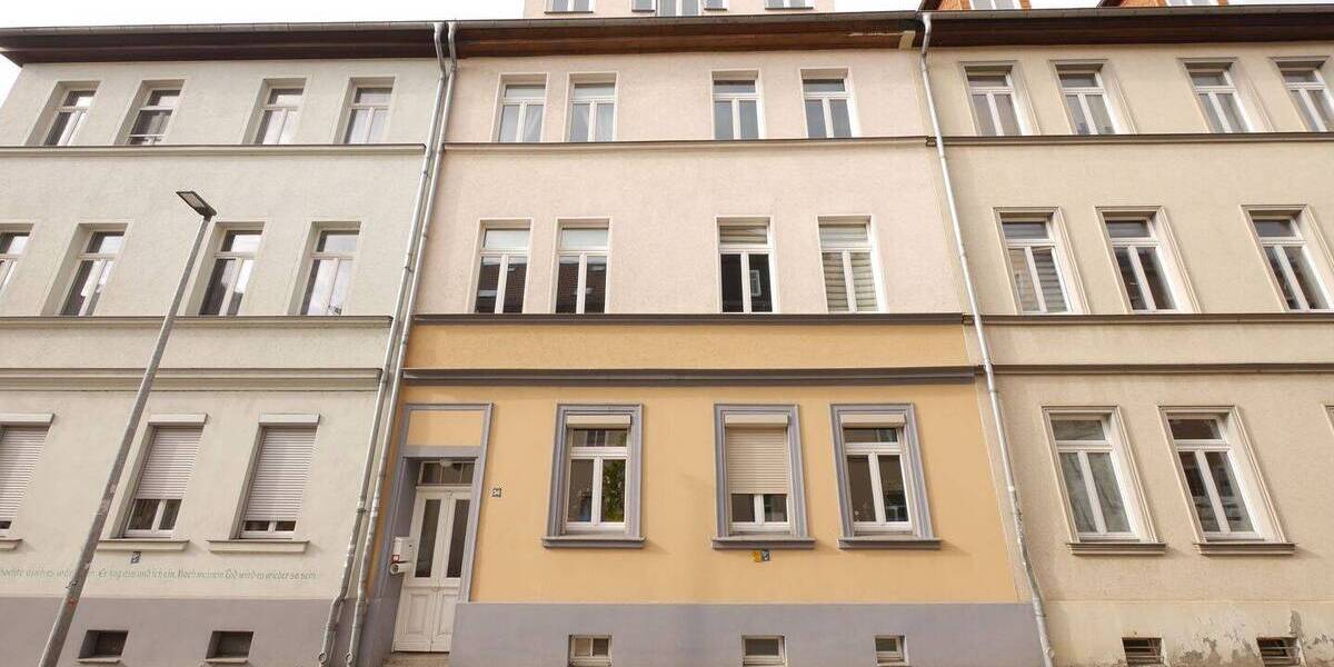 Etagenwohnung Weimar Nordvorstadt - 2 Zimmer, 52 m&sup2;, 480&euro; | Angebot:26450239
