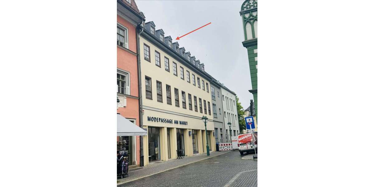 Etagenwohnung Weimar Altstadt - 1 Zimmer, 31 m&sup2;, 450&euro; | Angebot:26584239