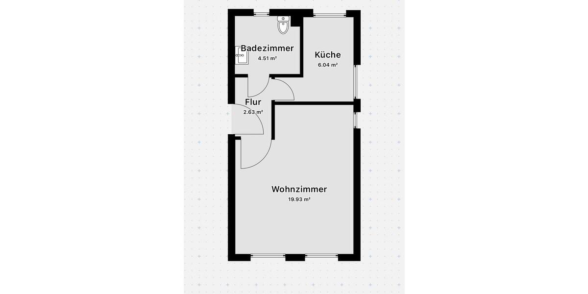 Etagenwohnung Erfurt Kühnhausen - 1 Zimmer, 34 m&sup2;, 408&euro; | Angebot:26361272