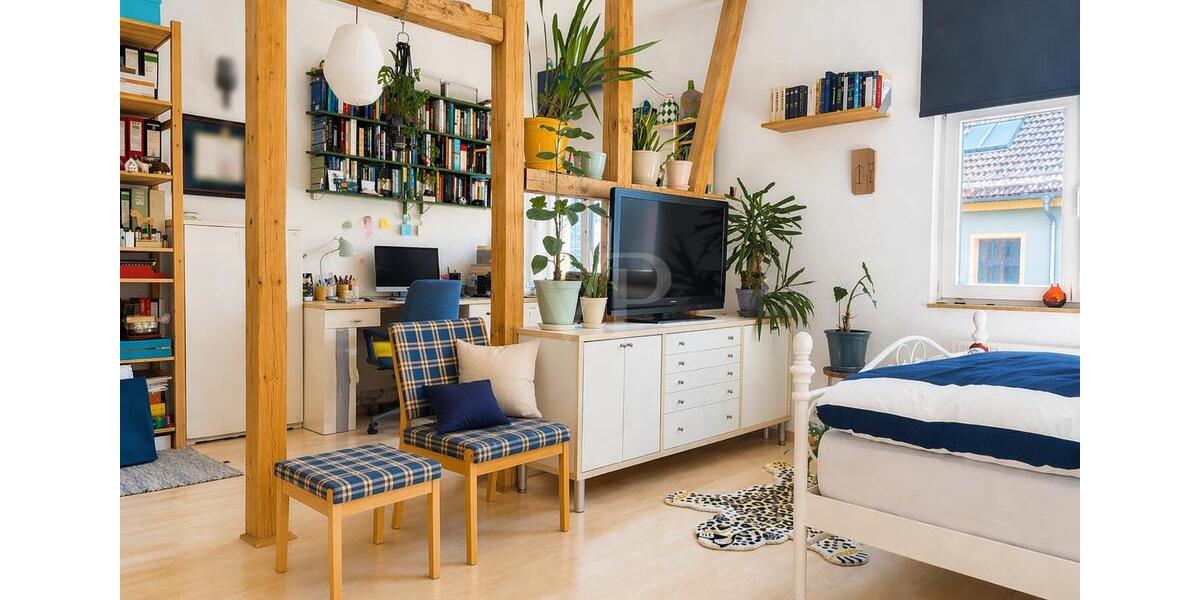 Etagenwohnung Weimar - 1 Zimmer, 50 m&sup2;, 450&euro; | Angebot:26234100