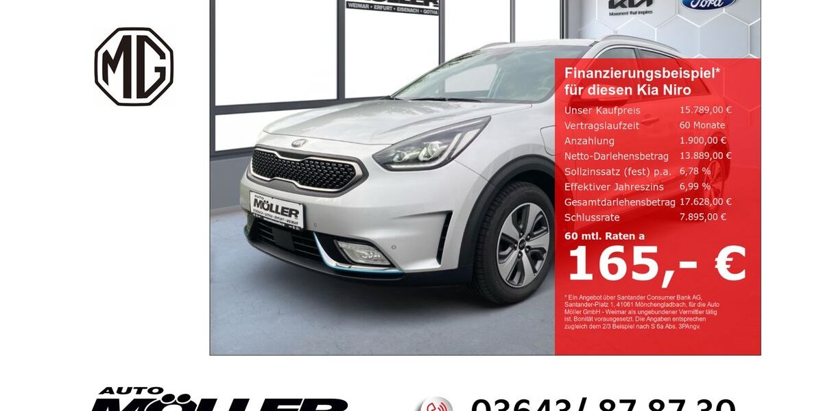 Kia Niro 83.450 km 15.789 &euro; Weimar 99425