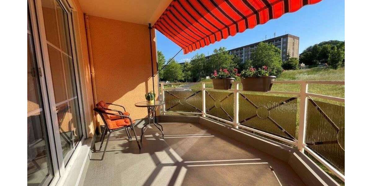 Super Kapitalanlage - vermietete 2 Zi,.WE mit Balkon und Tiefgaragenstellplatz - Etagenwohnung Rudolstadt | Angebot:25611716