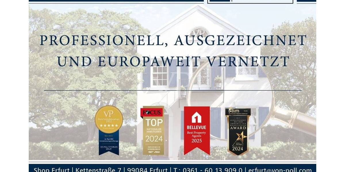 Mehrfamilienhaus, Wohnhaus Erfurt Andreasvorstadt - 3 Zimmer, 100 m&sup2;, 349.000&euro; | Angebot:25801414