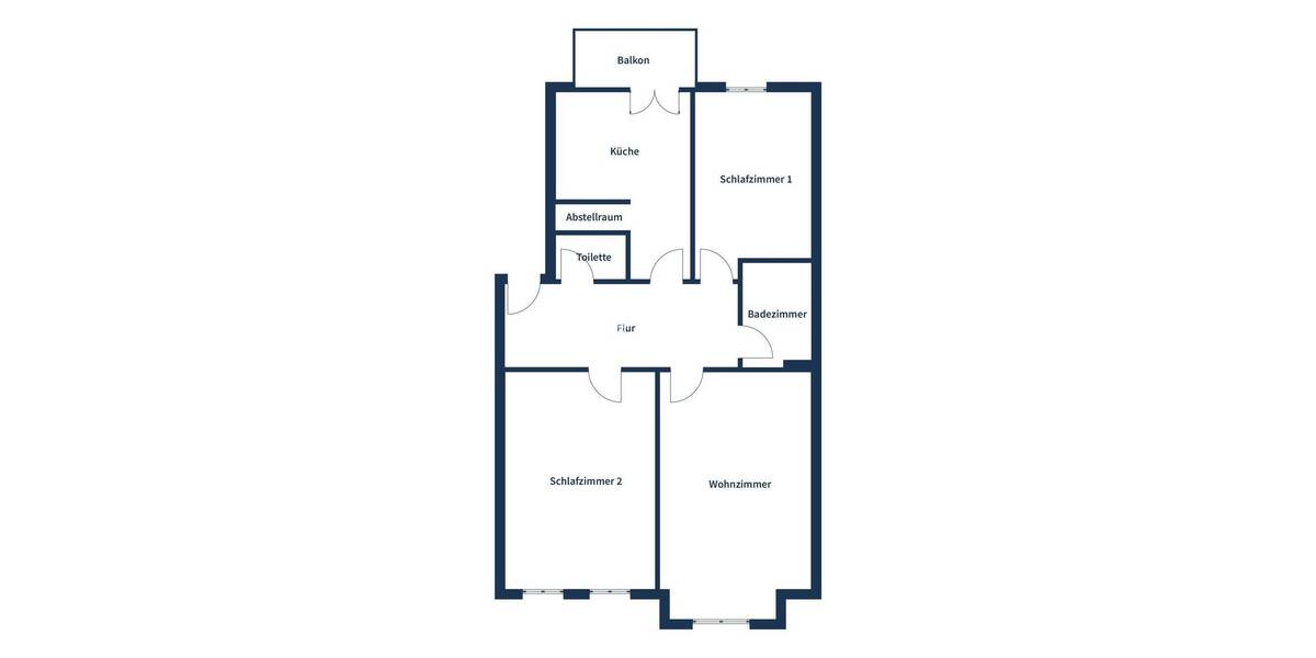 Etagenwohnung Erfurt Löbervorstadt - 2 Zimmer, 61 m&sup2;, 166.948&euro; | Angebot:26389332
