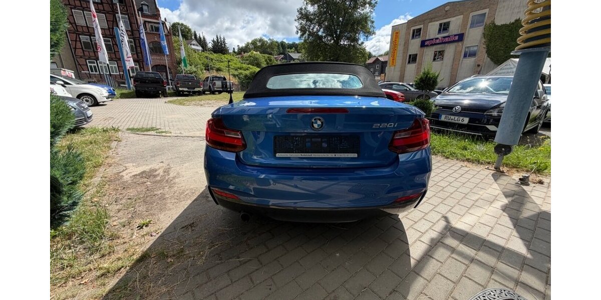 BMW 220 220i Cabrio M paket 34000Km 34.000 km 21.499 &euro; Rudolstadt 07407