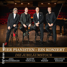 Vier Pianisten - Ein Konzert - Die Jubiläumstour 11.10.2026 Alte Oper Erfurt